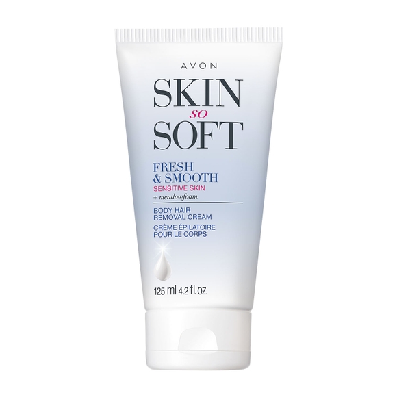 Skin So Soft Fresh & Smooth Sensitive Skin Body Hair Removal Cream - Avon  Specialist, Shop Cosmetics, Beauty